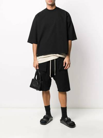 Rick Owens DRKSHDW drawstring drop-crotch shorts outlook