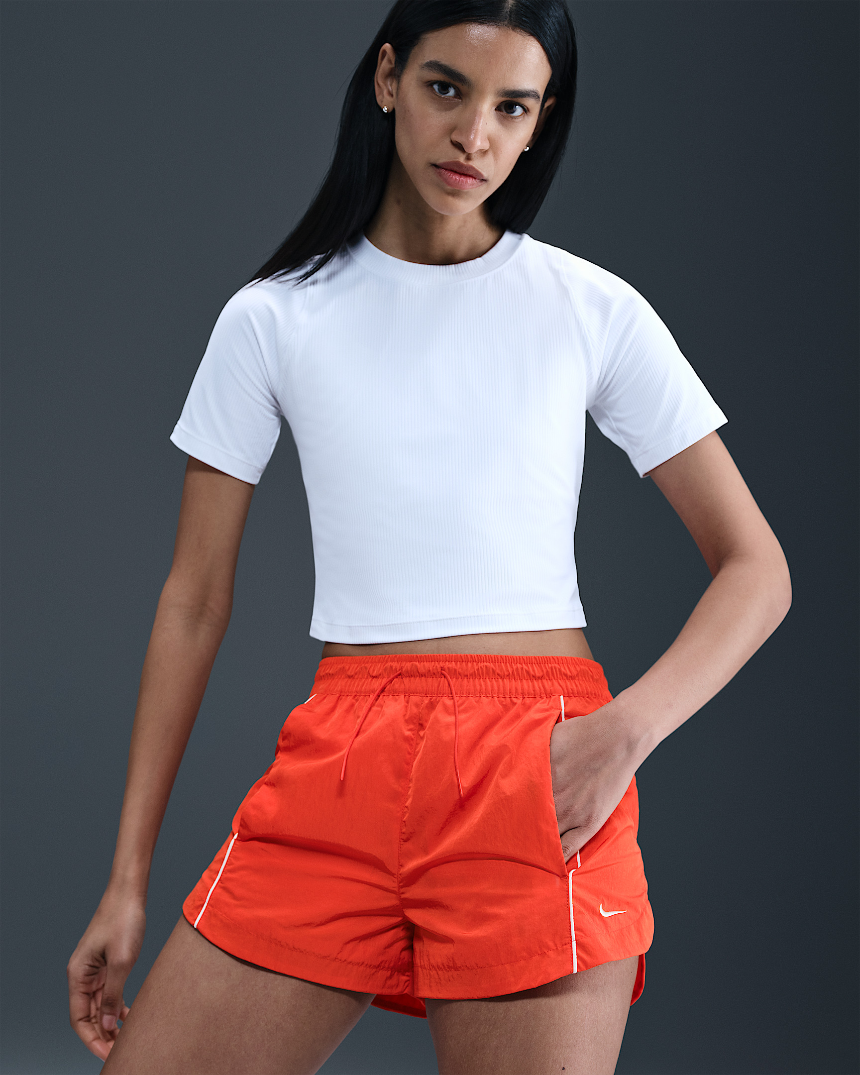 Nike Windrunner Women's Mid-Rise 2" Woven Shorts - 2