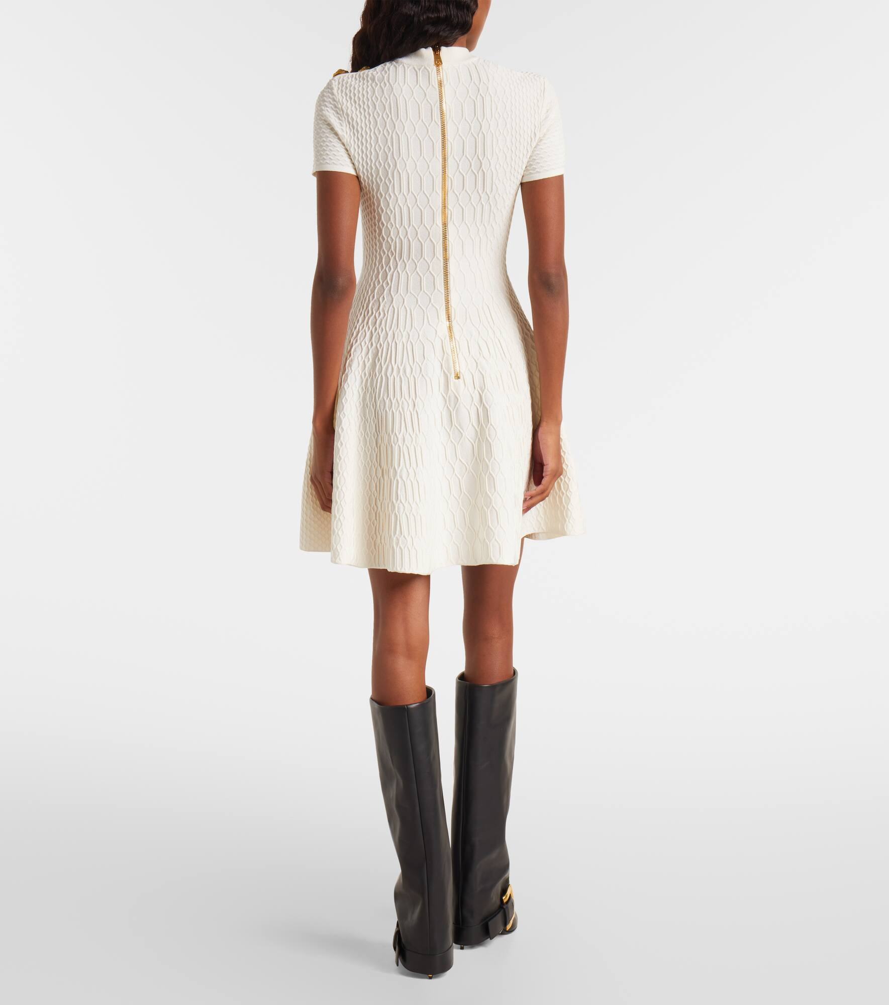 Knitted minidress - 3