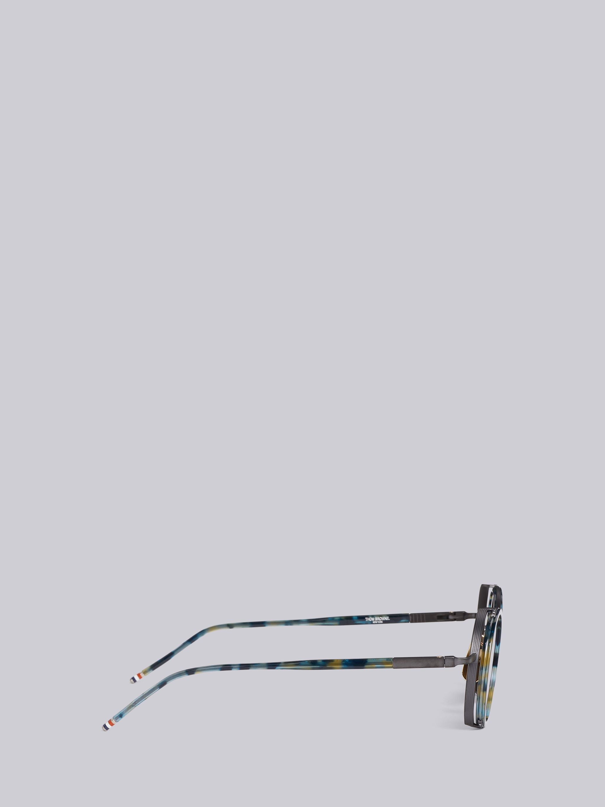 TB813 - Tortoise Round Sunglasses - 3