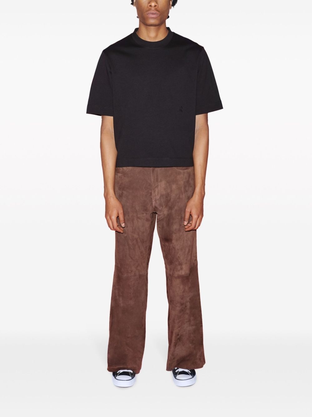 x Violet Getty cropped T-shirt - 2