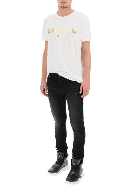 Balmain METALLIC LOGO T-SHIRT outlook