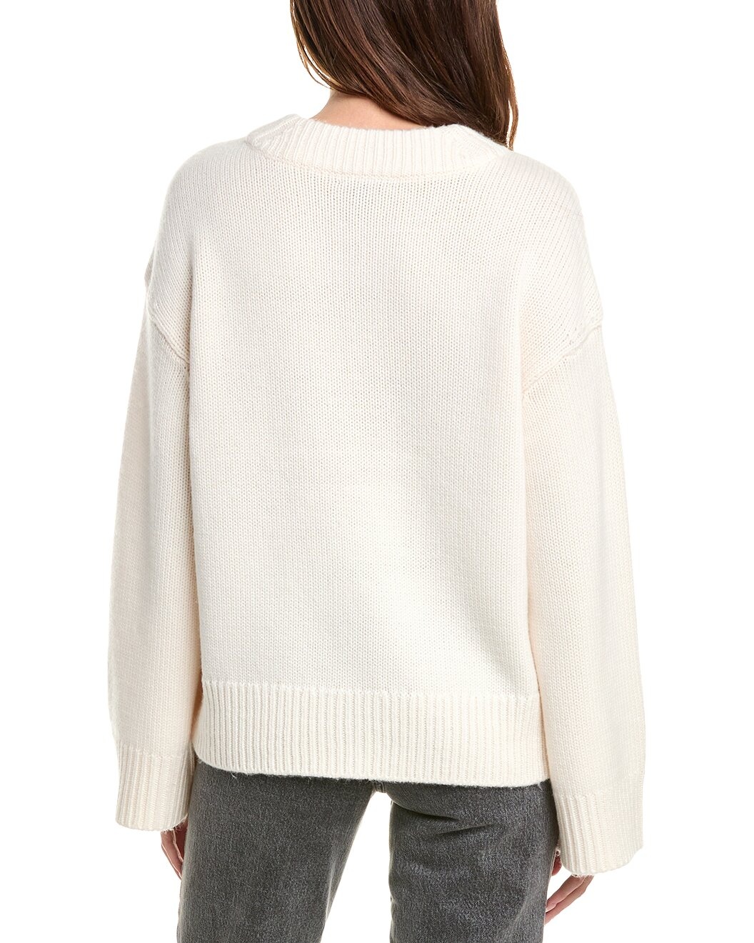 rag & bone Danica V-Neck Wool & Cashmere-Blend Sweater - 2