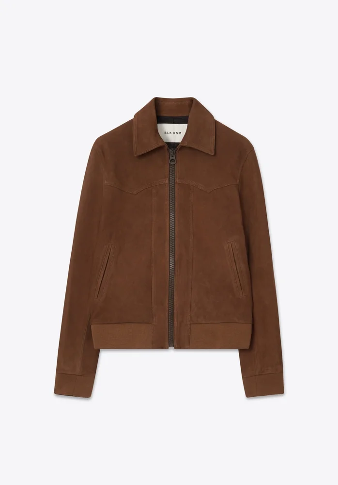 LEATHER JACKET 77 BROWN - 1