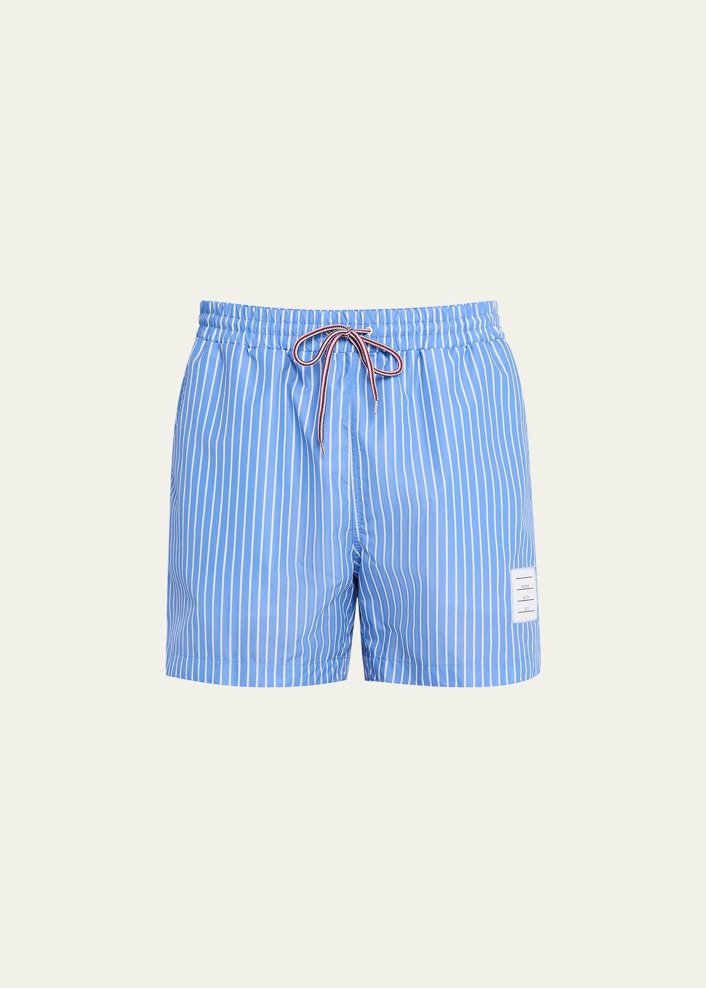 Men's Nylon Pinstripe Swim Trunks - 1