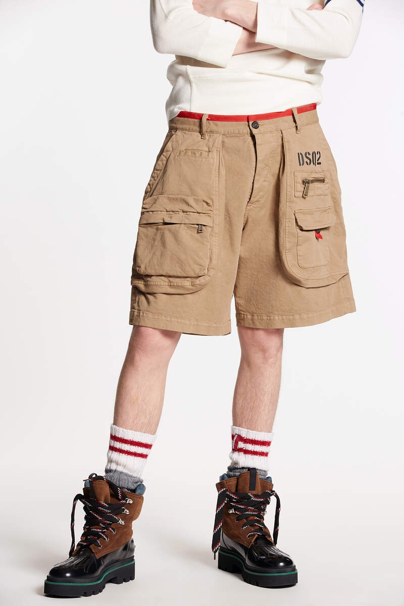 D2 SEXY CARGO SHORTS - 3