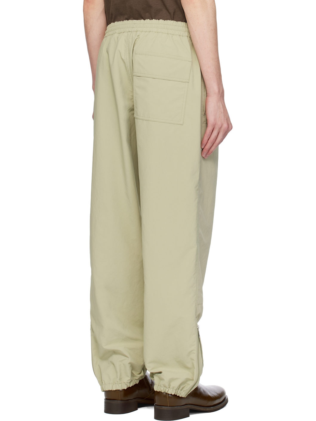 Khaki CP Archivio Creativo Trousers - 3