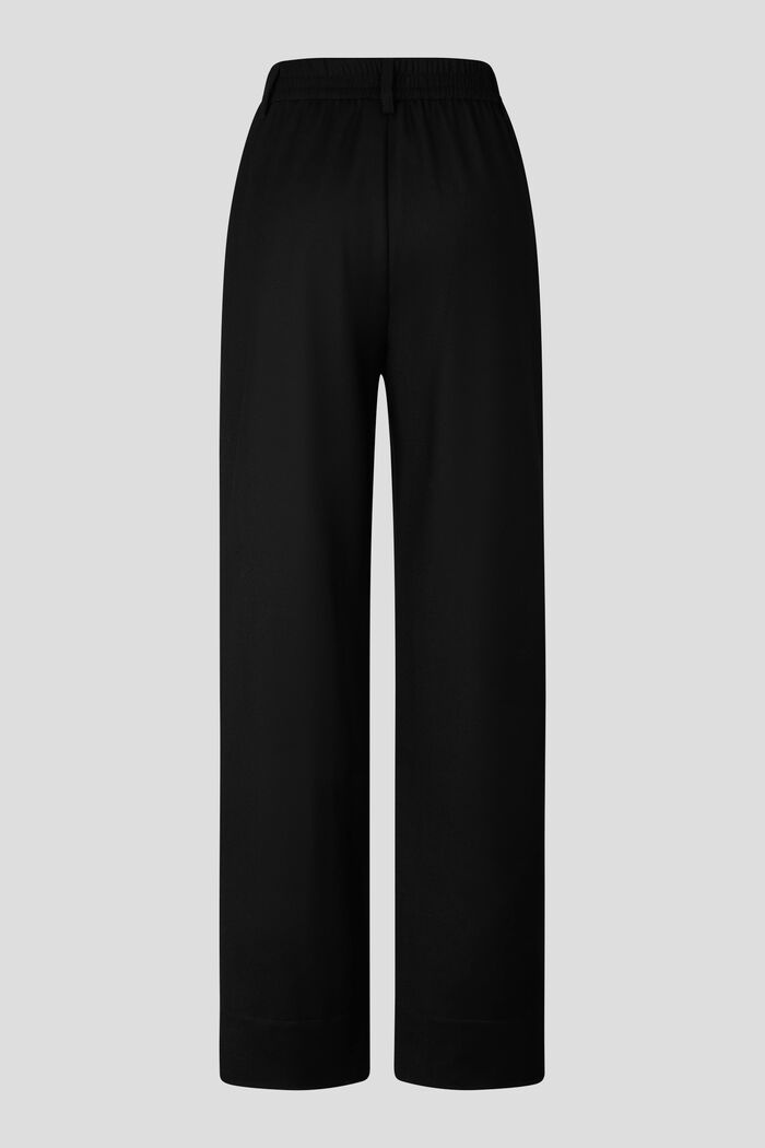 Mio Flannel pants in Black - 7