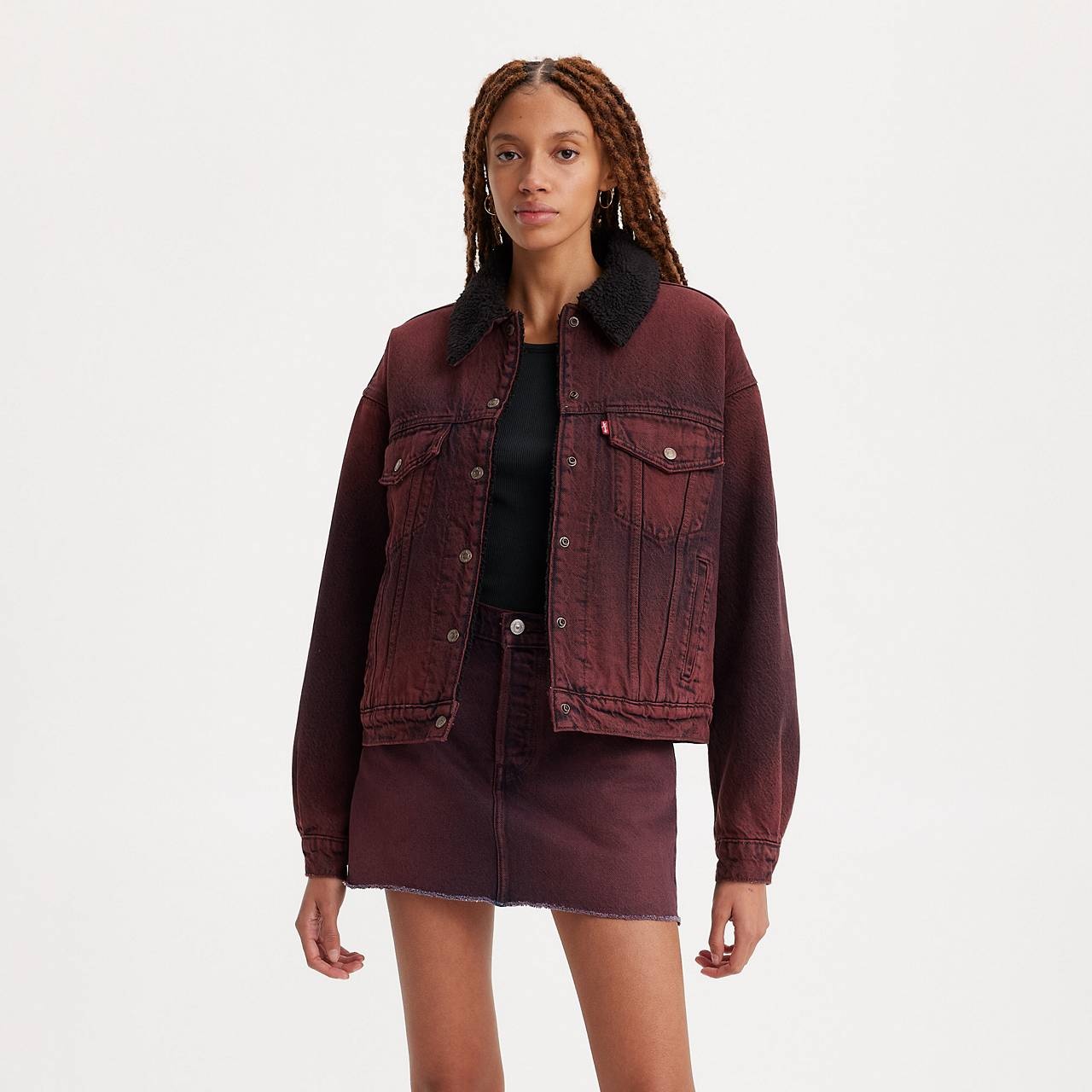 90S SHERPA TRUCKER JACKET - 1