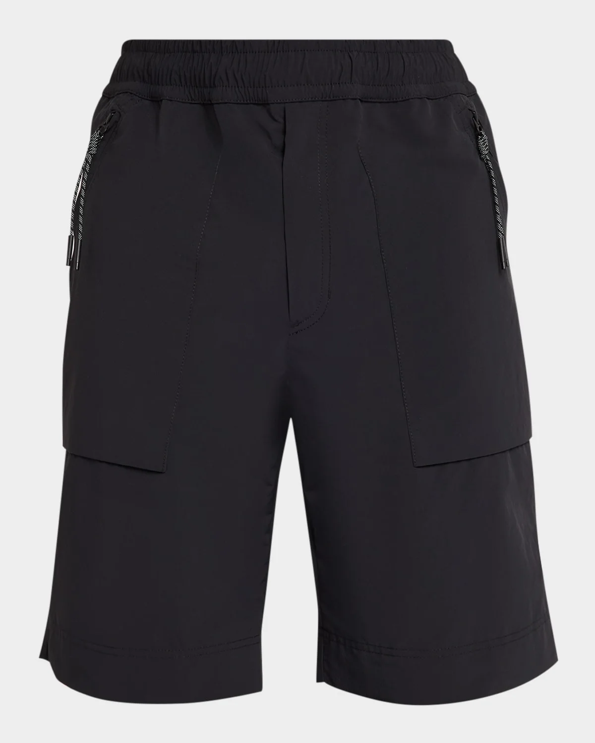 Men & apos;s Nylon Zip Pocket Pull-On Shorts - 1
