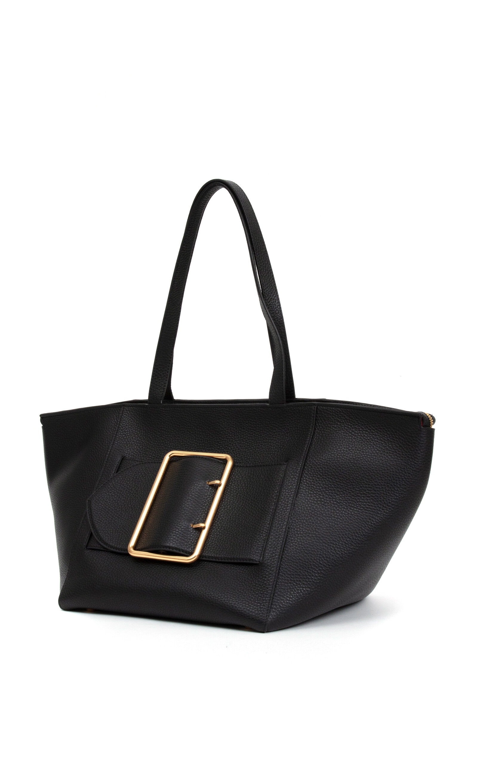 Logan Oversized Buckle Tote black - 4