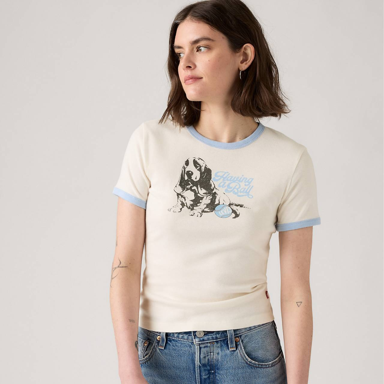 GRAPHIC RINGER RICKIE TEE - 3