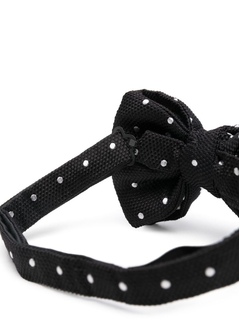 TOM FORD polka-dot padded bow tie outlook