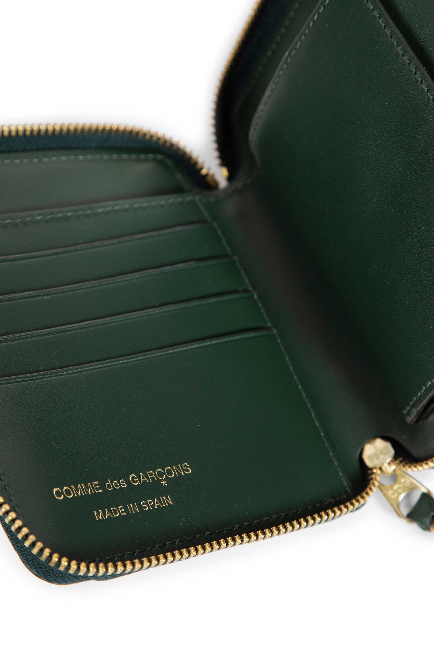 Comme Des Garcons Wallet Unisex Green Wallets & Cardholders - 4