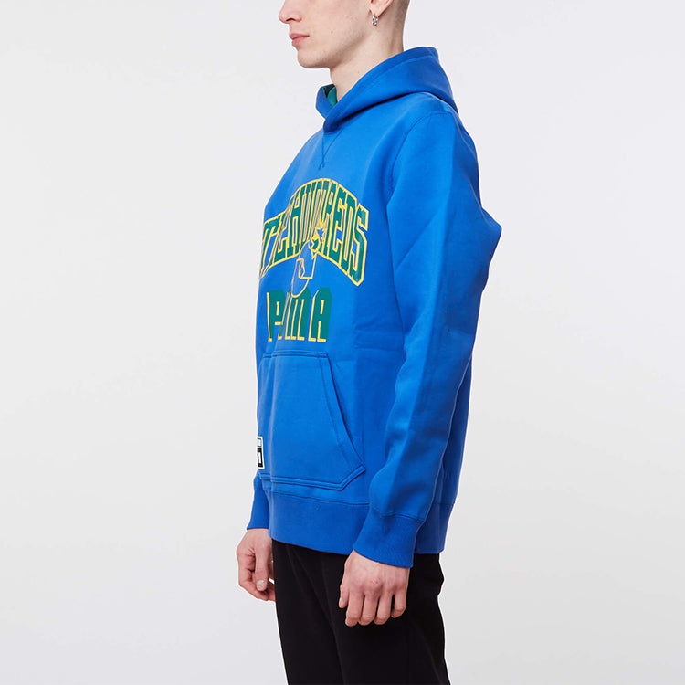 PUMA x The Hundreds Crossover Logo Printing Reversible Blue Green 598311-89 - 5