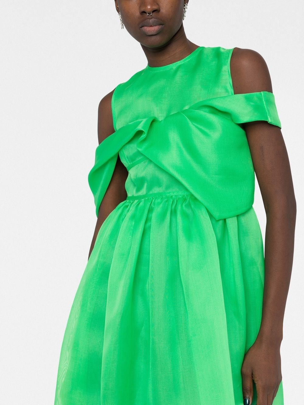 Sidney asymmetric midi dress - 5