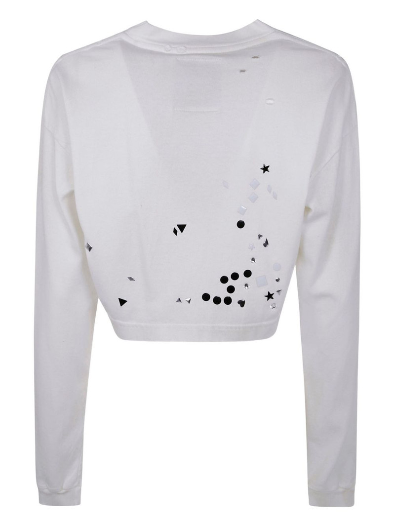 Maison MIHARAYASUHIRO stud-embellished sweatshirt outlook