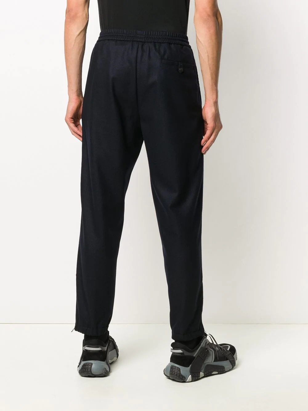 logo patch track pants - 4