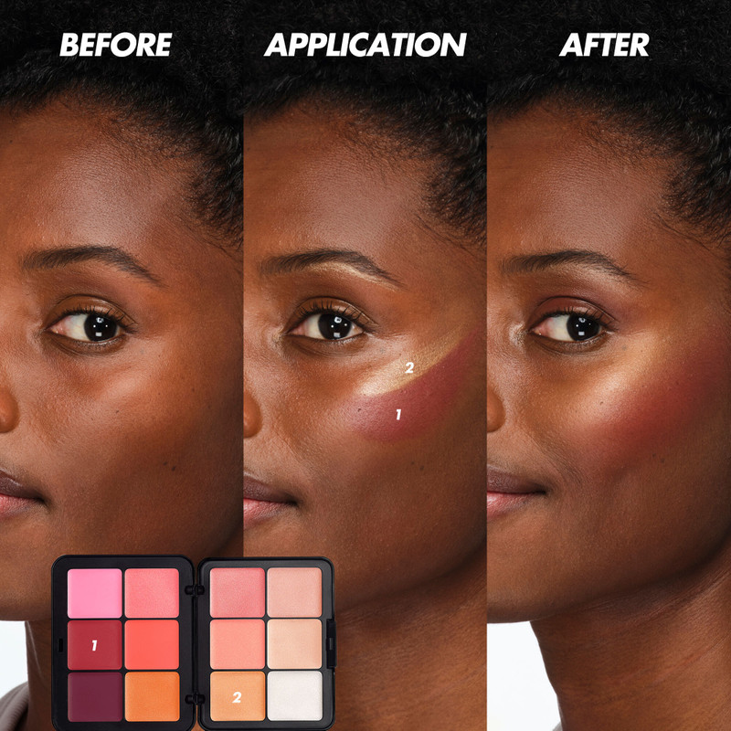 HD SKIN BLUSH & GLOW PALETTE 5