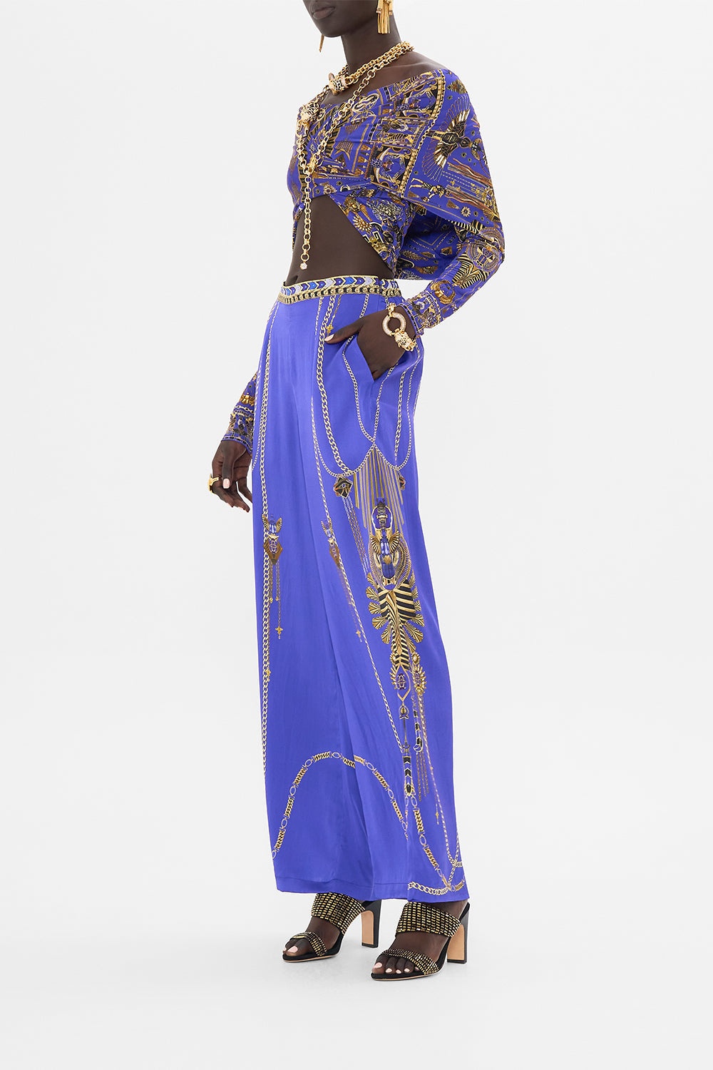 MINIMAL WIDE LEG PANT - 4