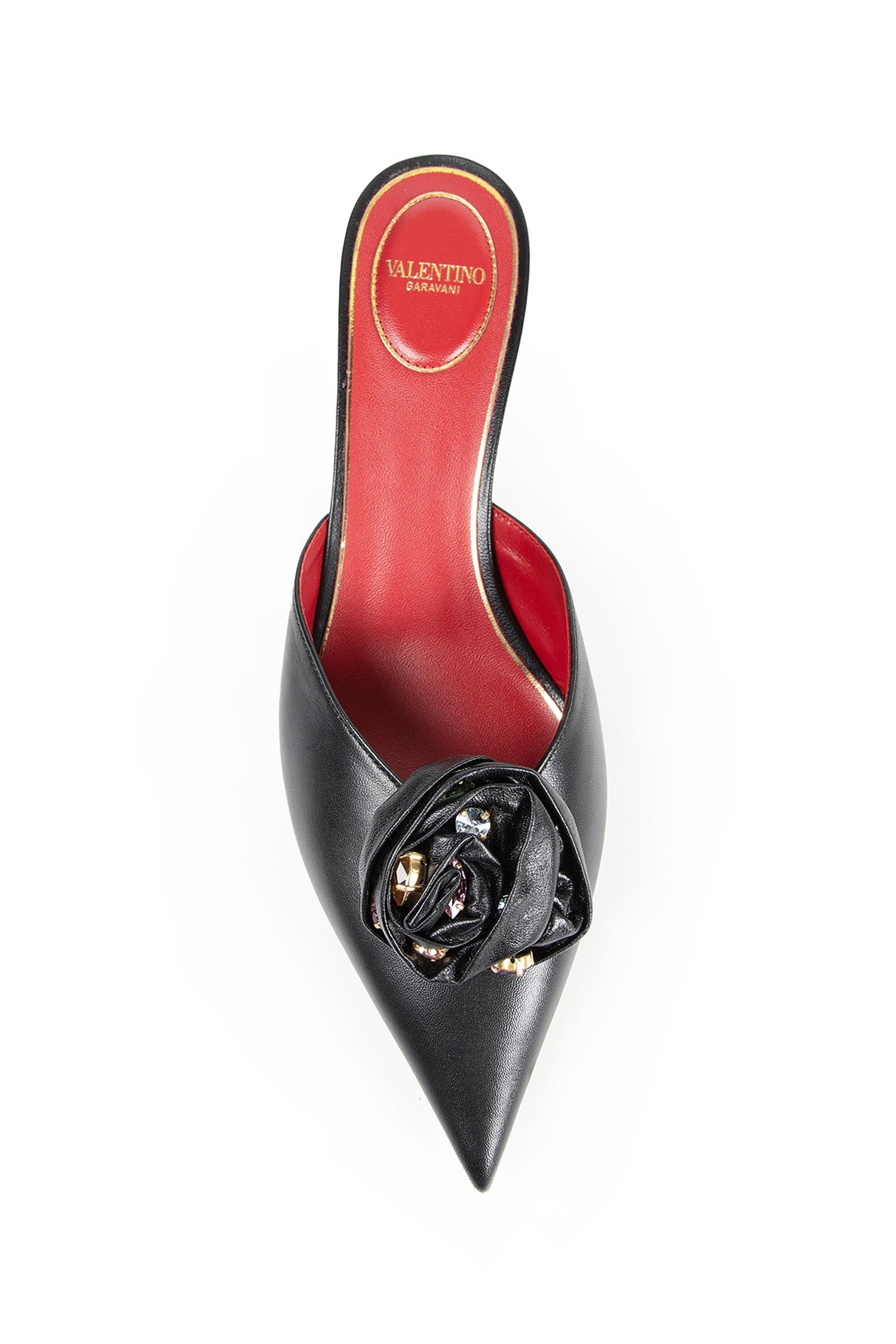 Valentino Woman Black Mules - 5