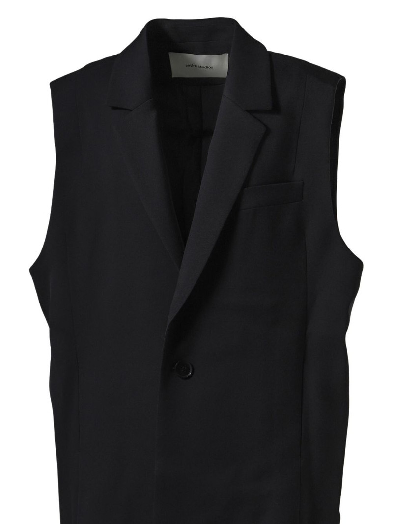 entire studios single-breasted waistcoat outlook