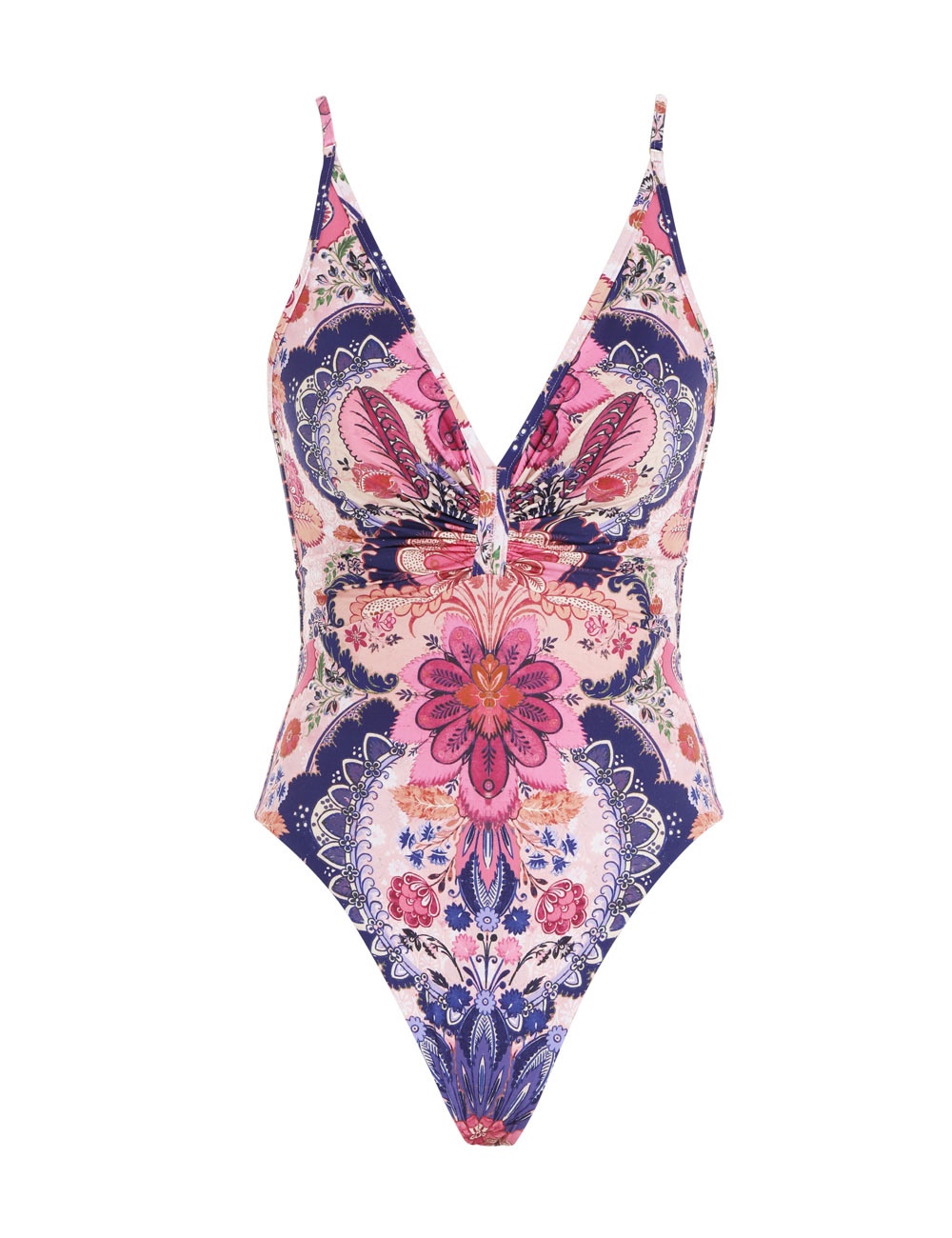 LAUREL RUCHED PLUNGE 1PC - 1