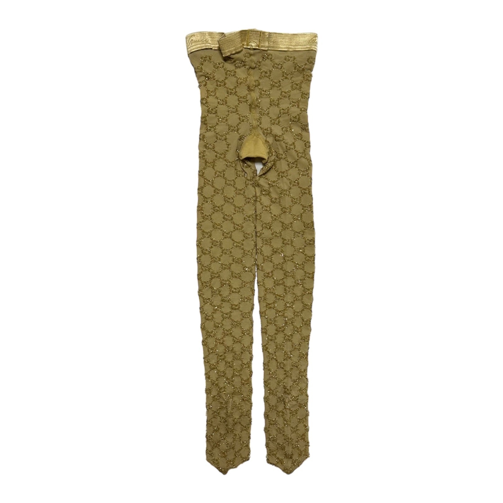 GUCCI Embroidered GG Logo Tights - 4