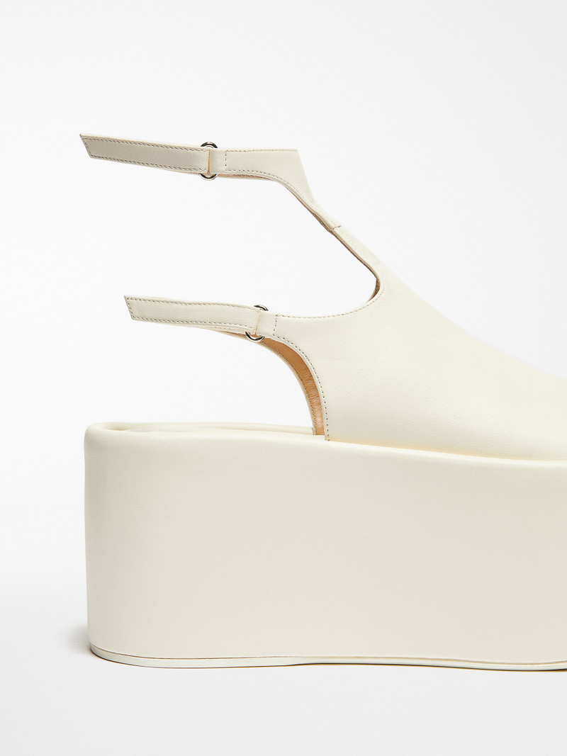 CINCIN Open-toe platform sandals 5