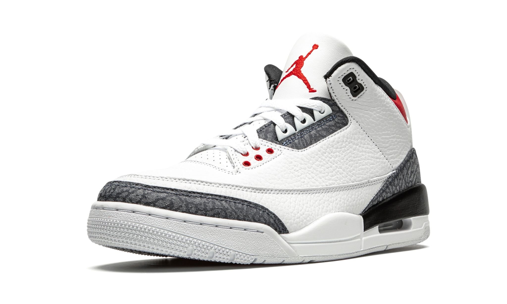 Air Jordan 3 Retro SE DNM "Fire Red Denim" - 4