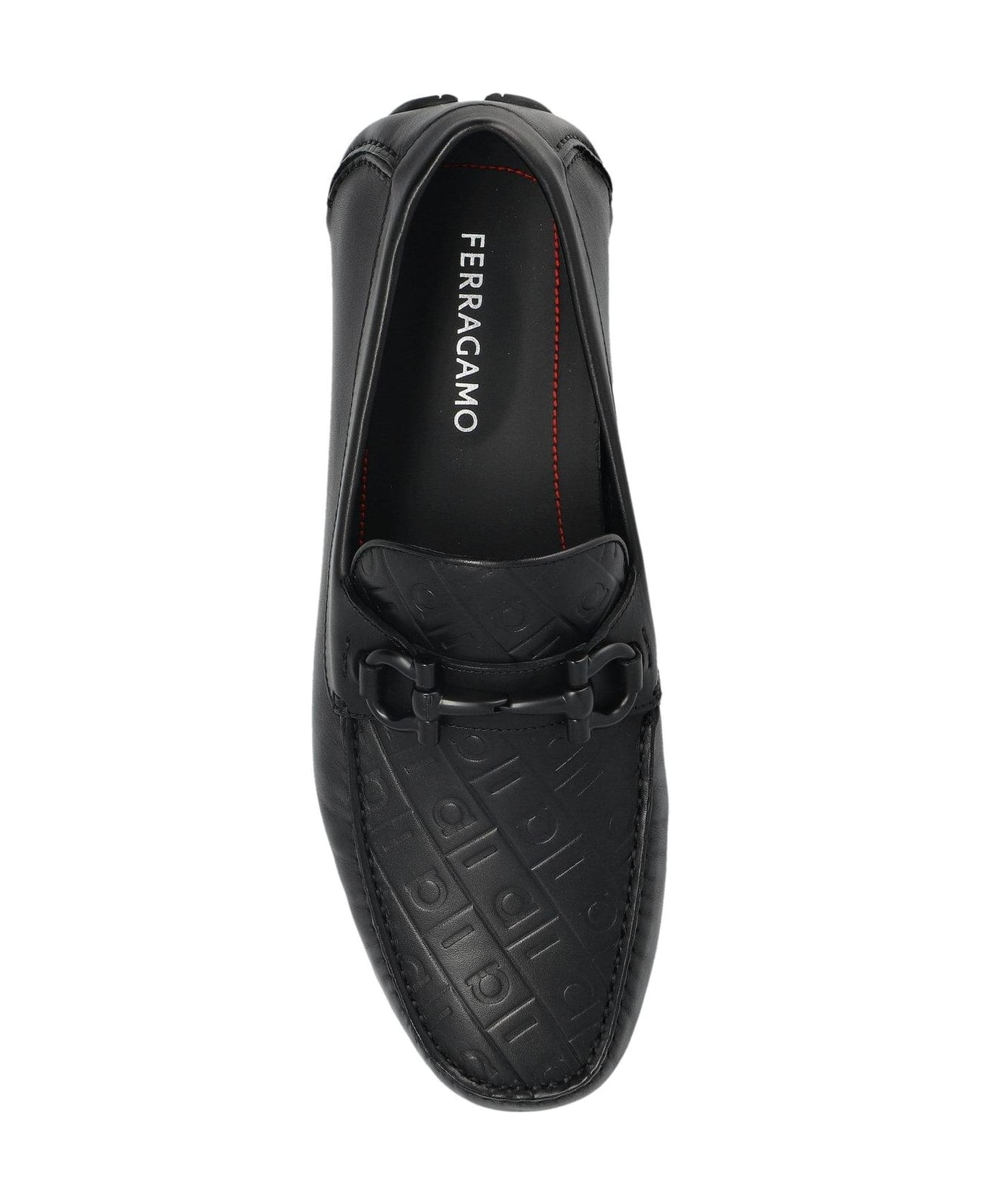 Gancini-plaque Slip-on Loafers - 4