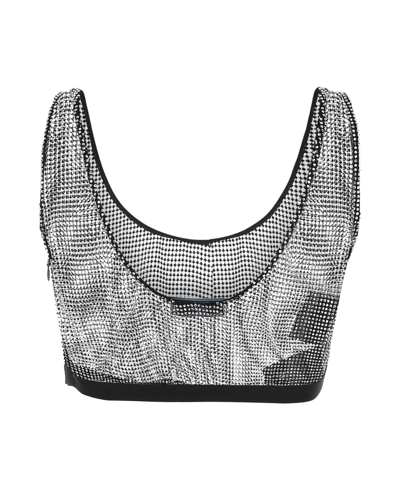 Embellished Polyester Blend Top - 2