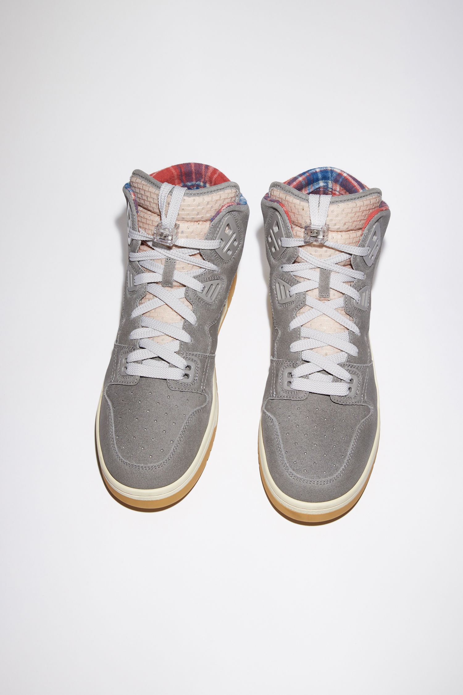 High top sneakers - Grey/beige/beige - 2