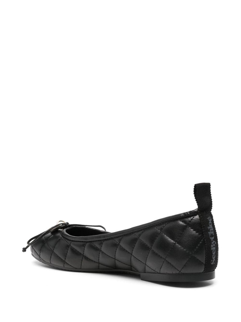 See by Chloé logo-charm ballerinas outlook