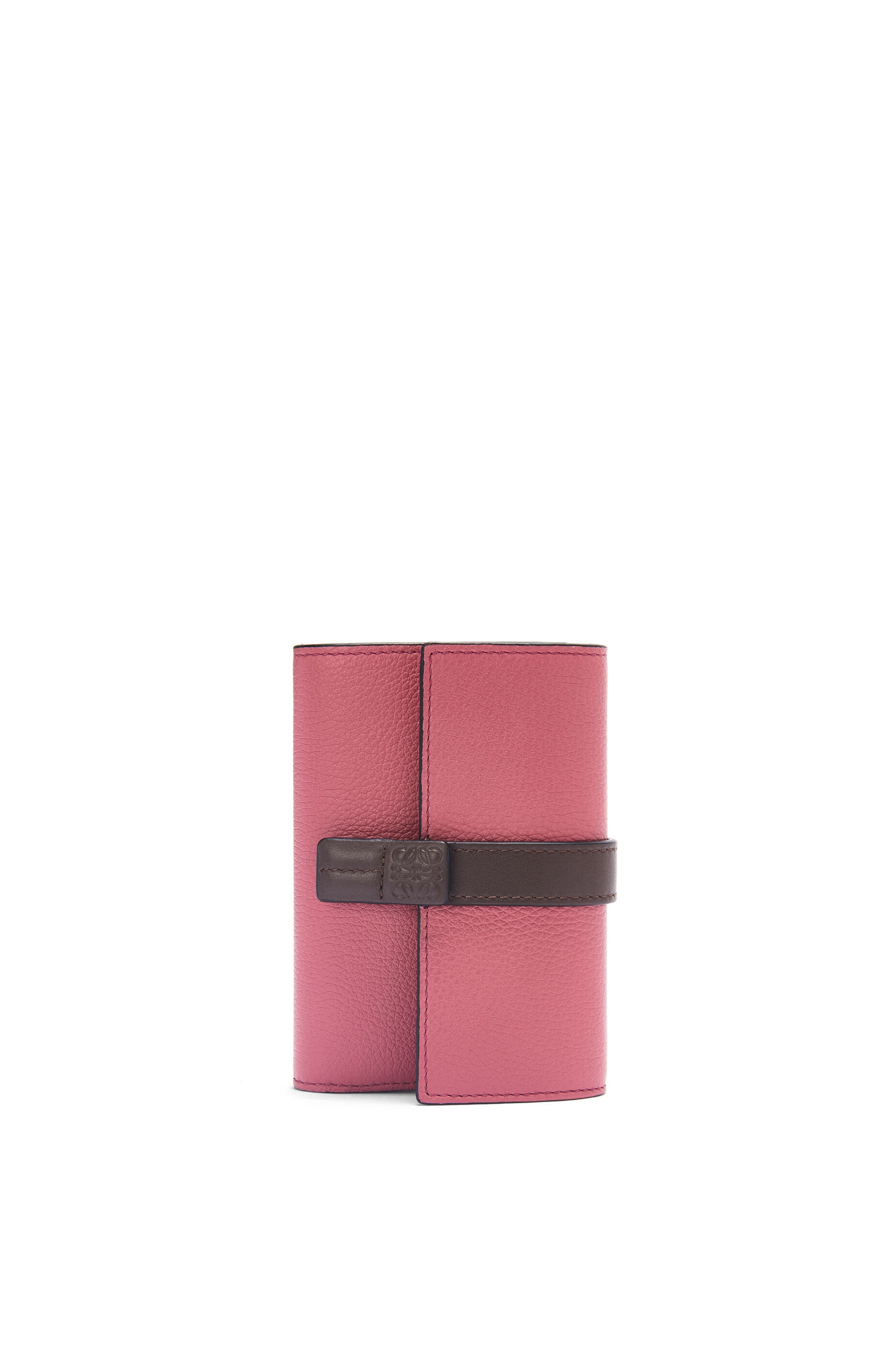 Small vertical wallet in soft grained calfskin - 1