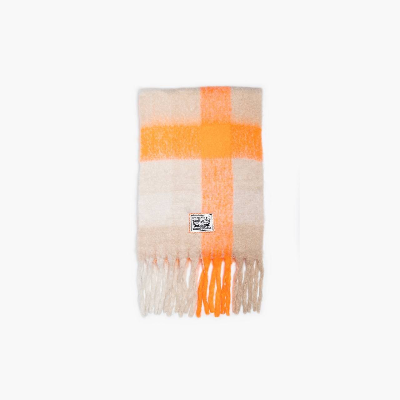 POP OF PLAID SCARF - 4