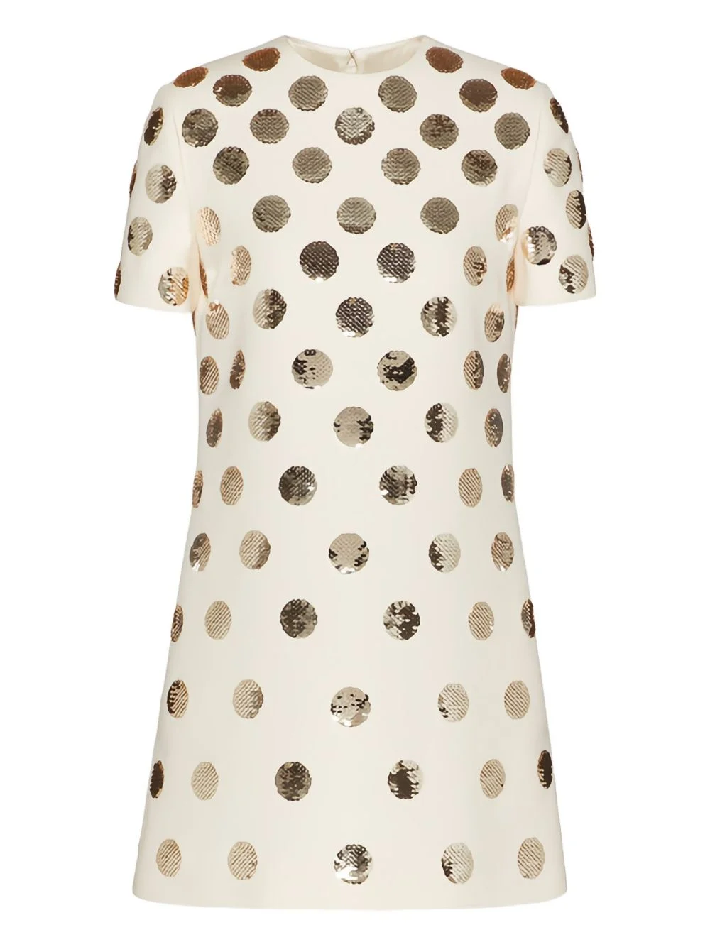 sequin-embellished dress - 1