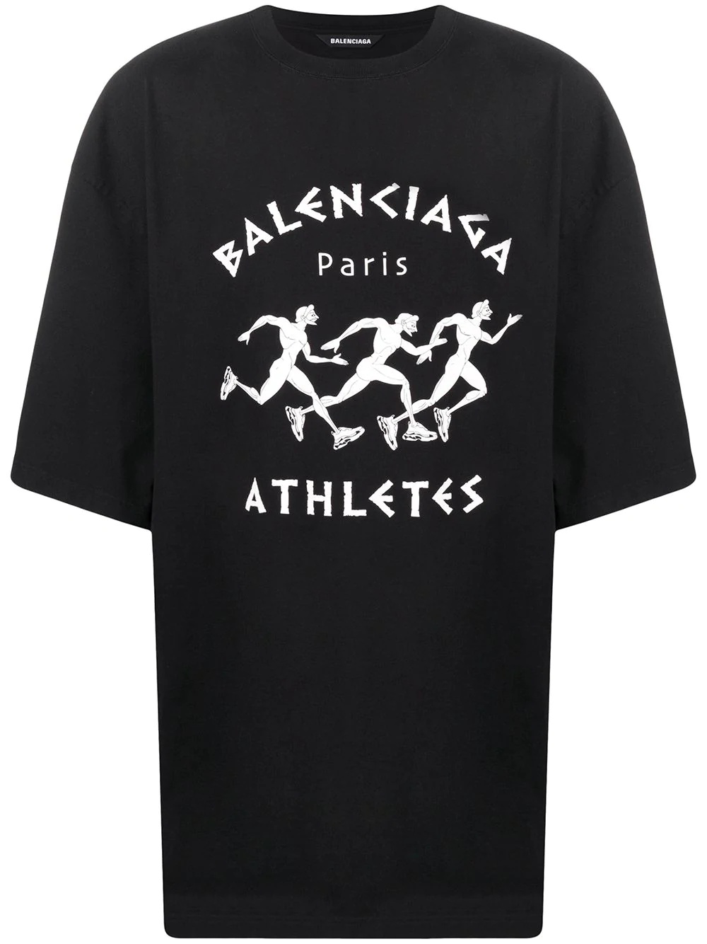 Balenciaga athletes print T-shirt - 1