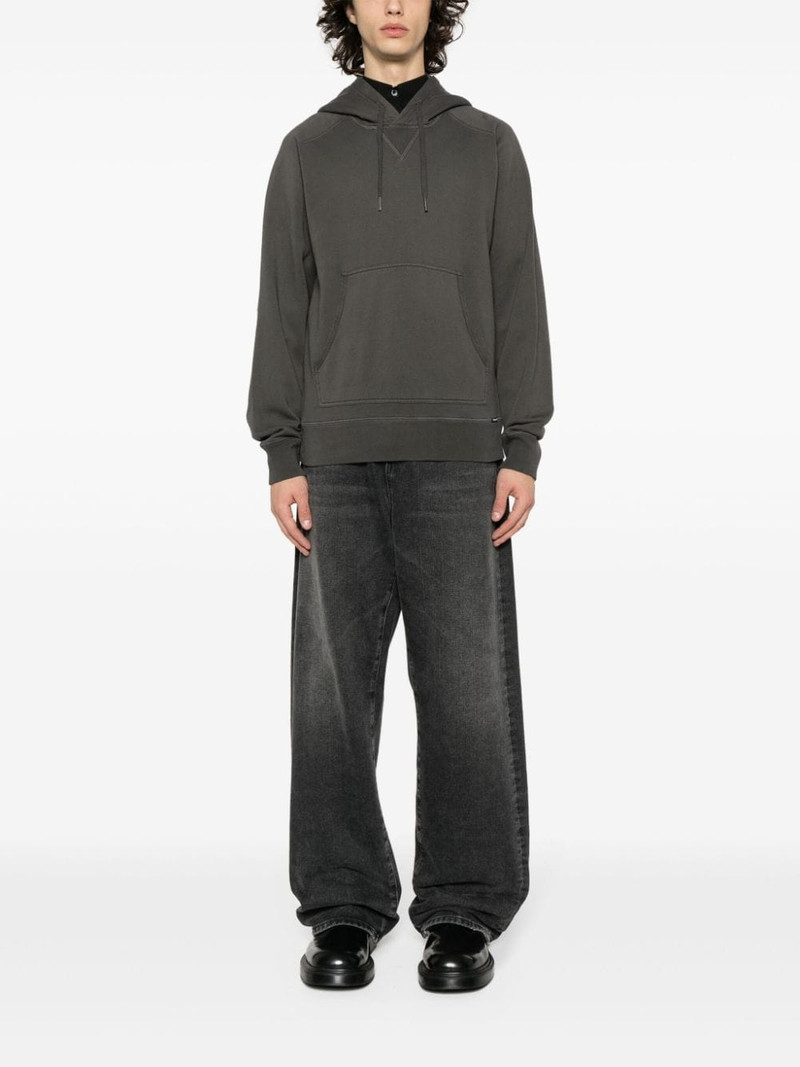 TOM FORD cotton drawstring hoodie outlook