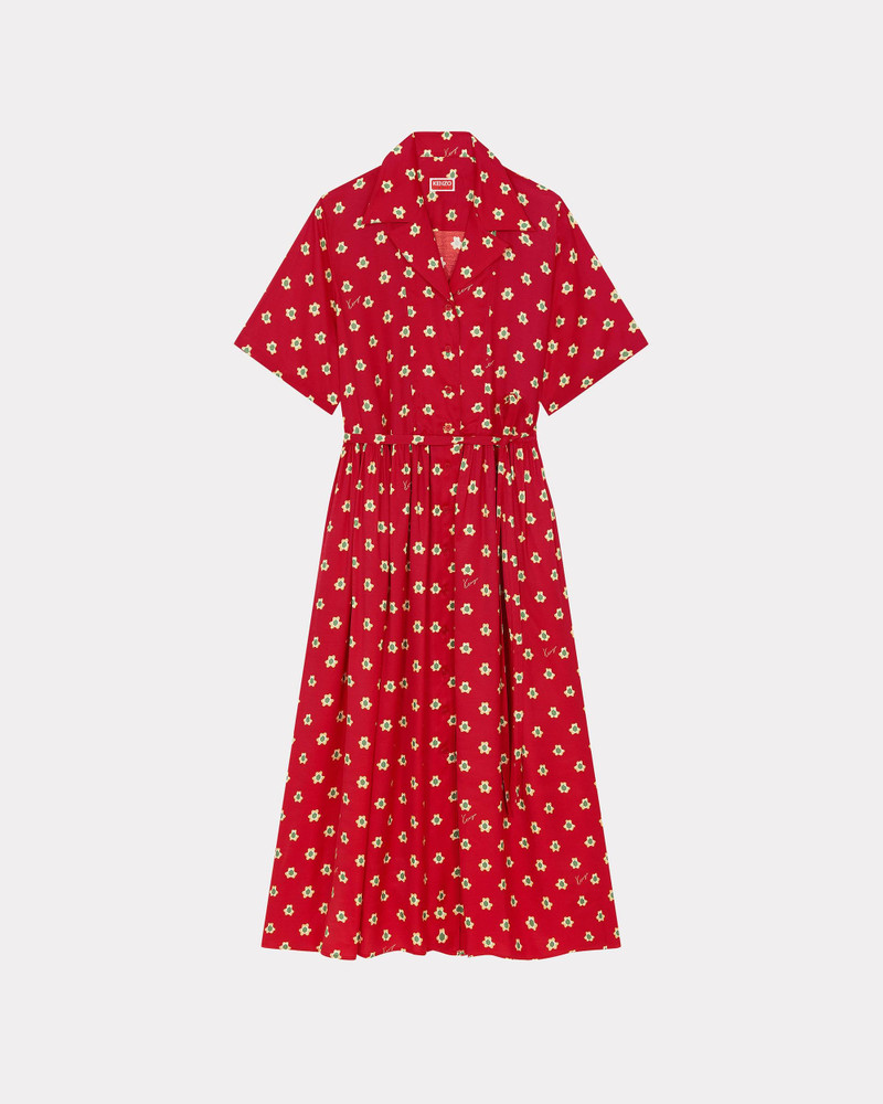 chinese dress ladies Pomander Place Black Crepe Kenzo Dress Black / S main image 1