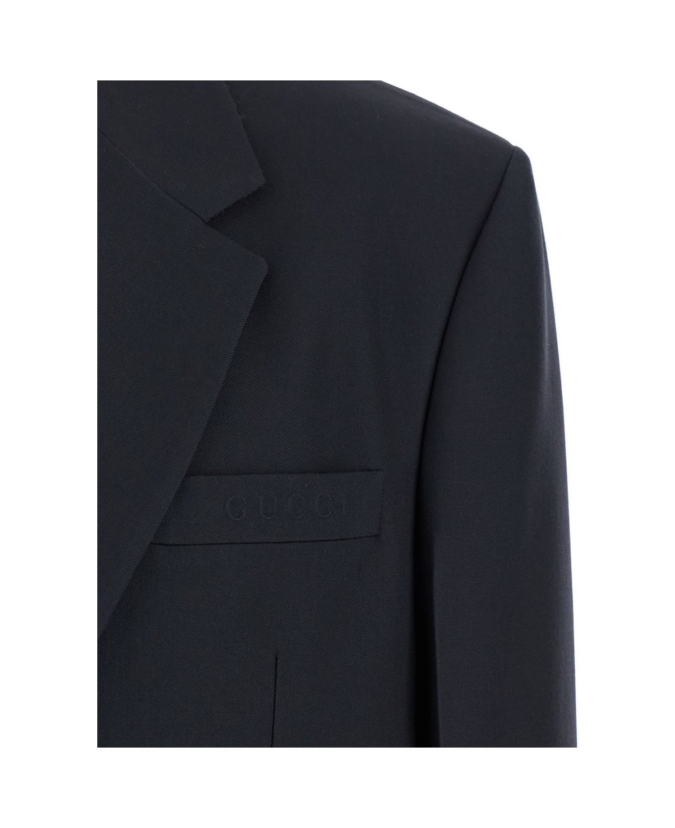 Graphite Twill Blazer - 3