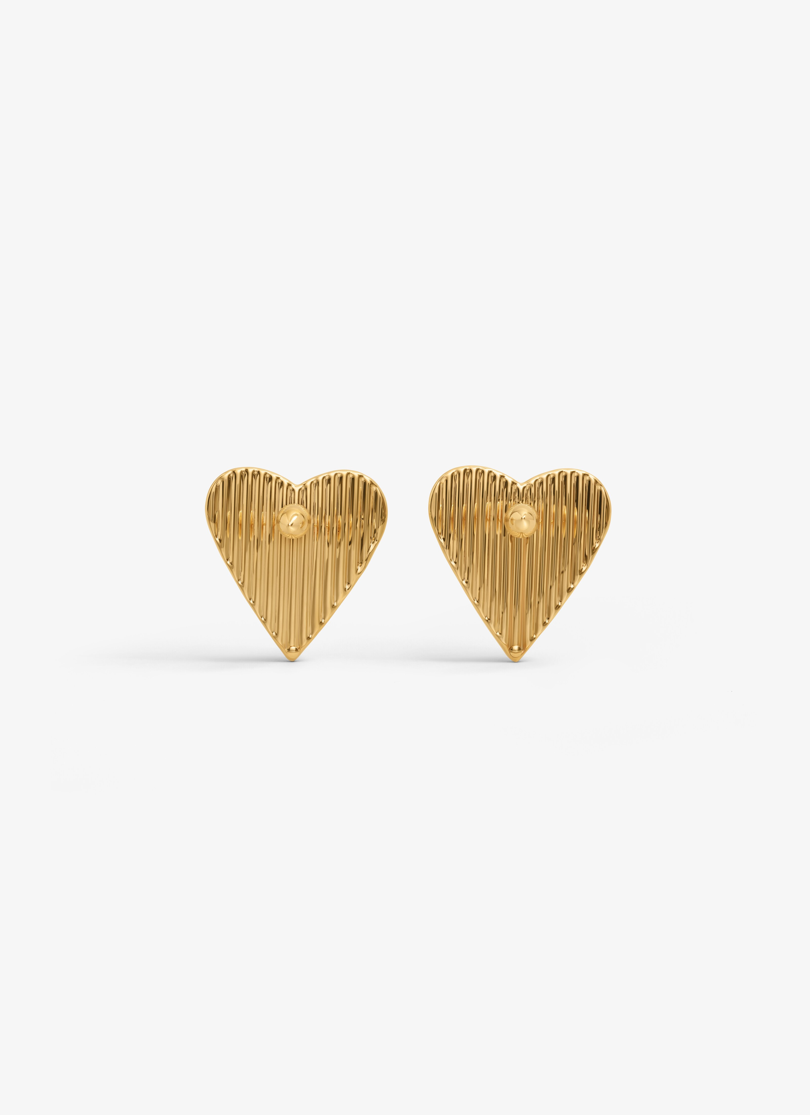 LE CŒUR BOMBÉ EARRINGS - 2
