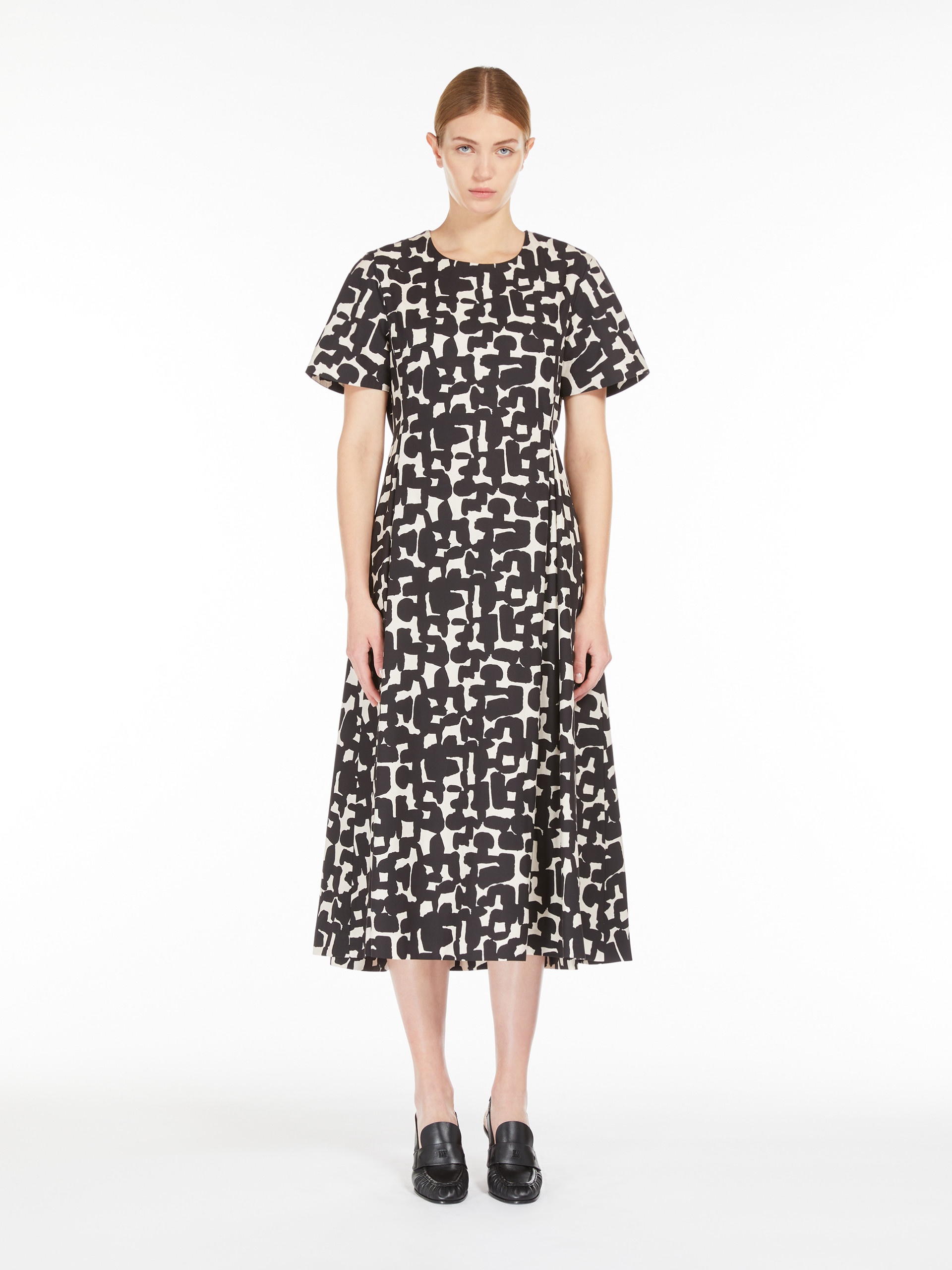 CALLAS Printed cotton midi dress - 3