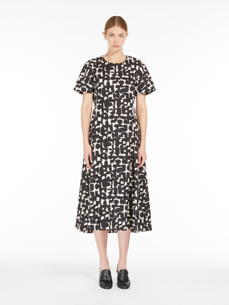 CALLAS Printed cotton midi dress 3