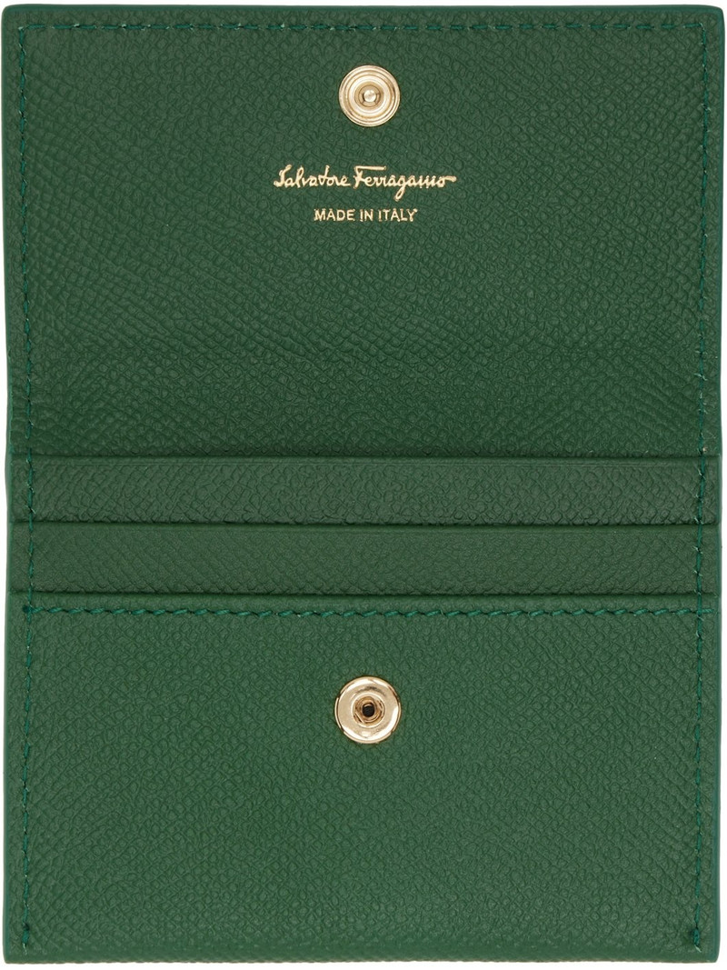 Green Gancini Wallet 3
