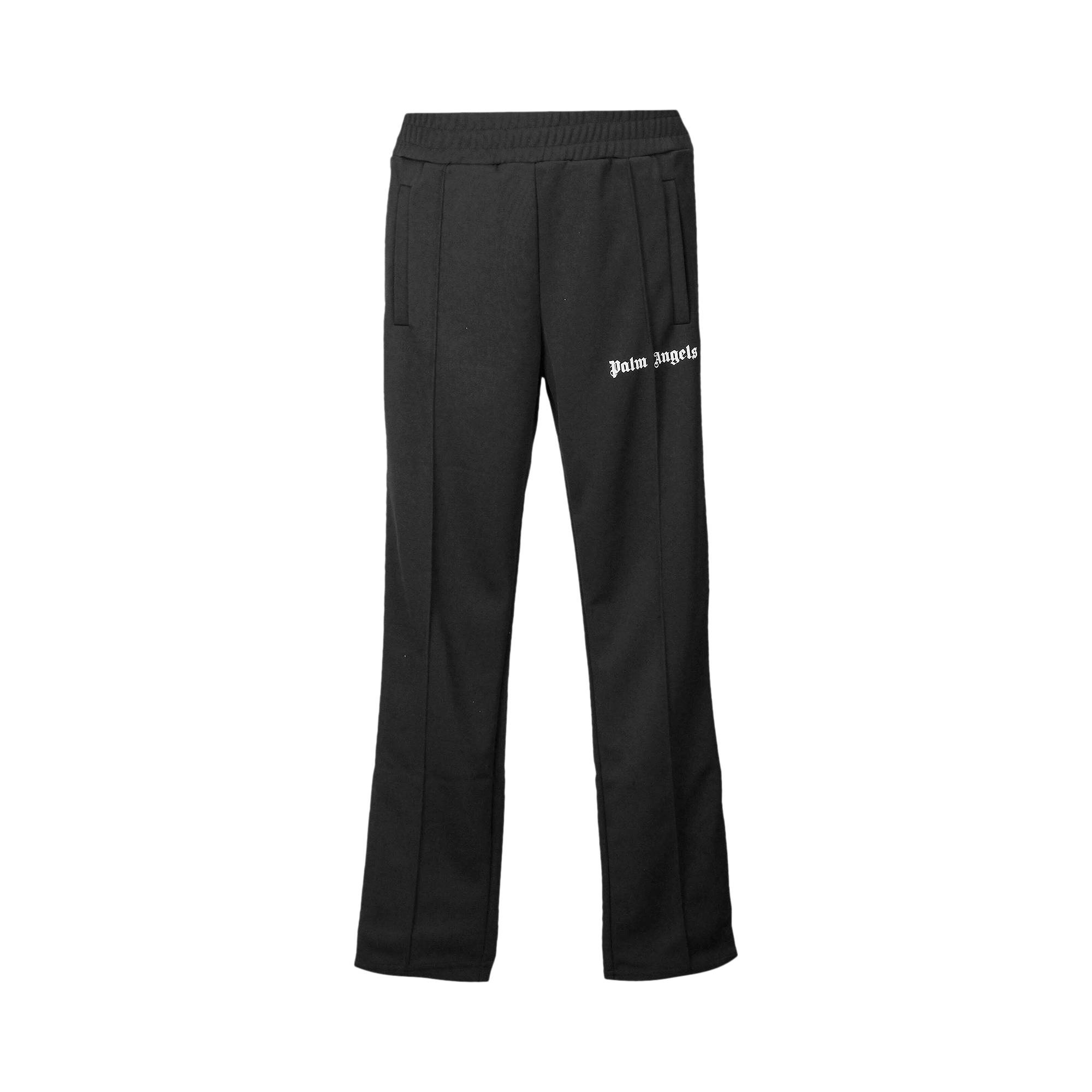 Palm Angels Classic Track Pants 'Black/White' - 1