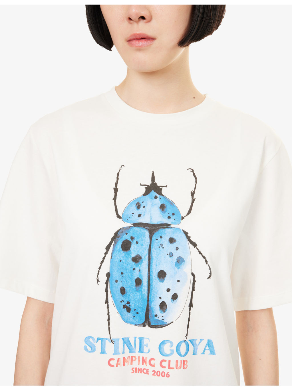 Logo-Print Round-Neck Cotton-Jersey T-Shirt - 5