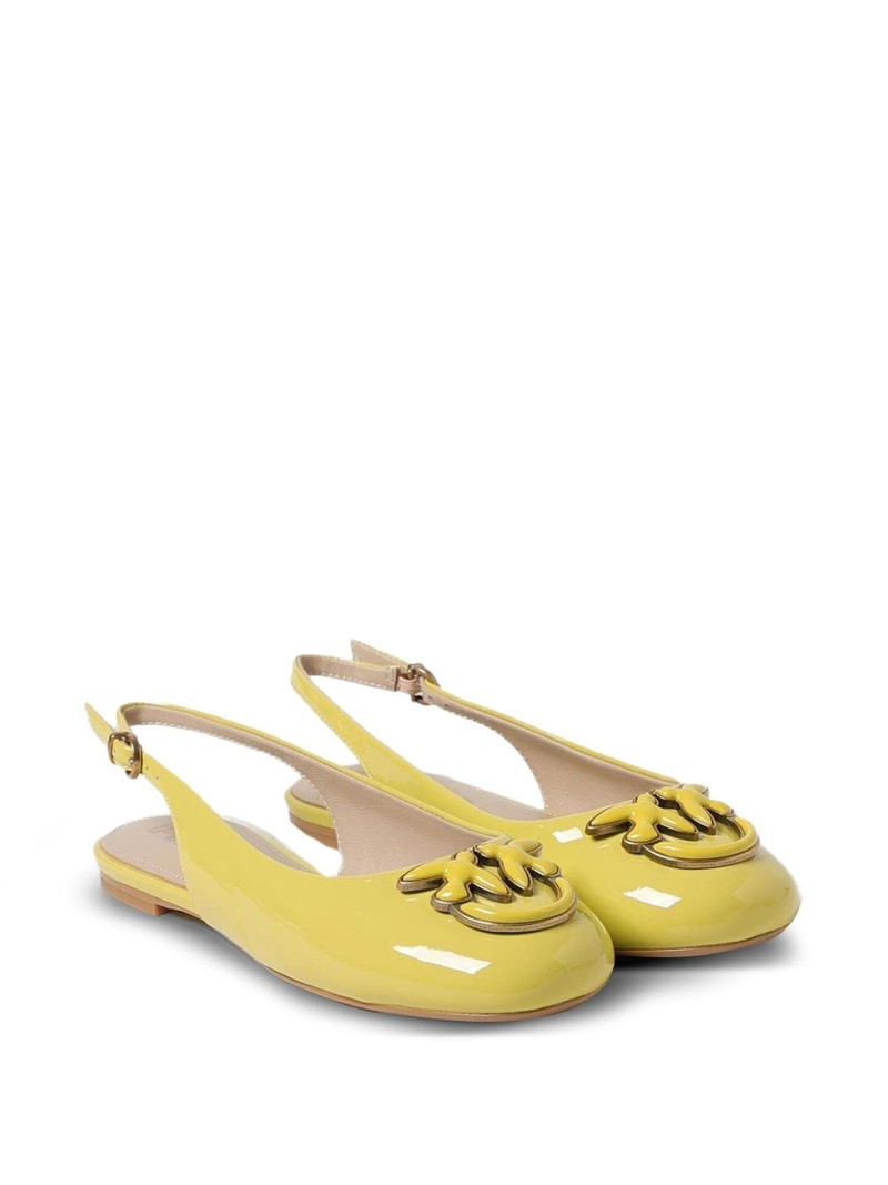PINKO slingback embellished flat pumps outlook