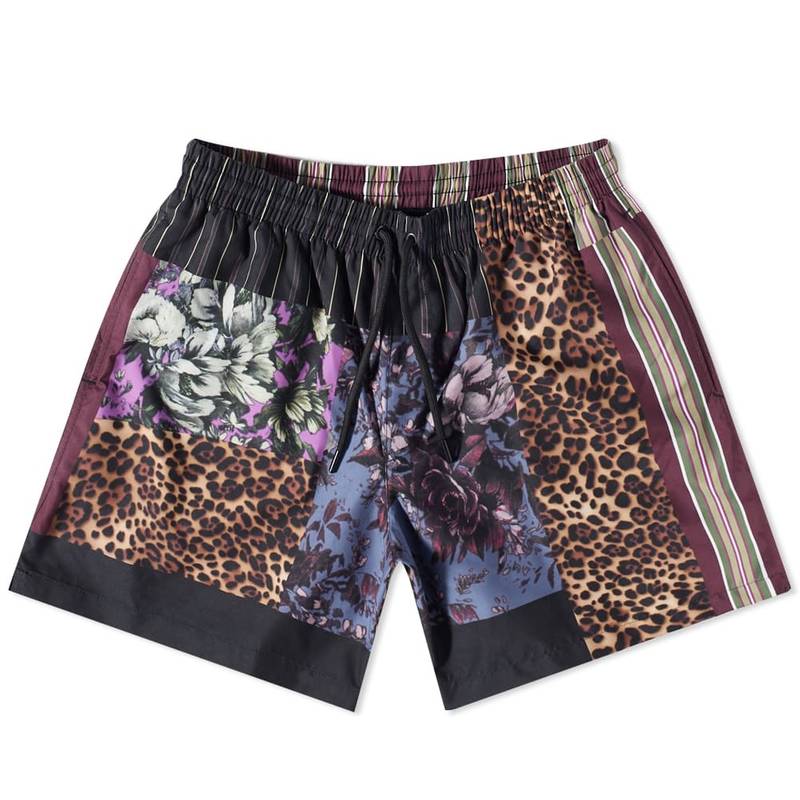 Dries Van Noten Multi Panel Swim Shorts 1