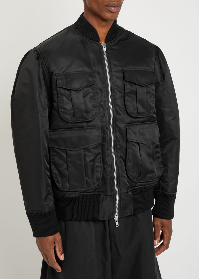 Simone Rocha Simone Rocha Quilted Taffeta Bomber Jacket outlook